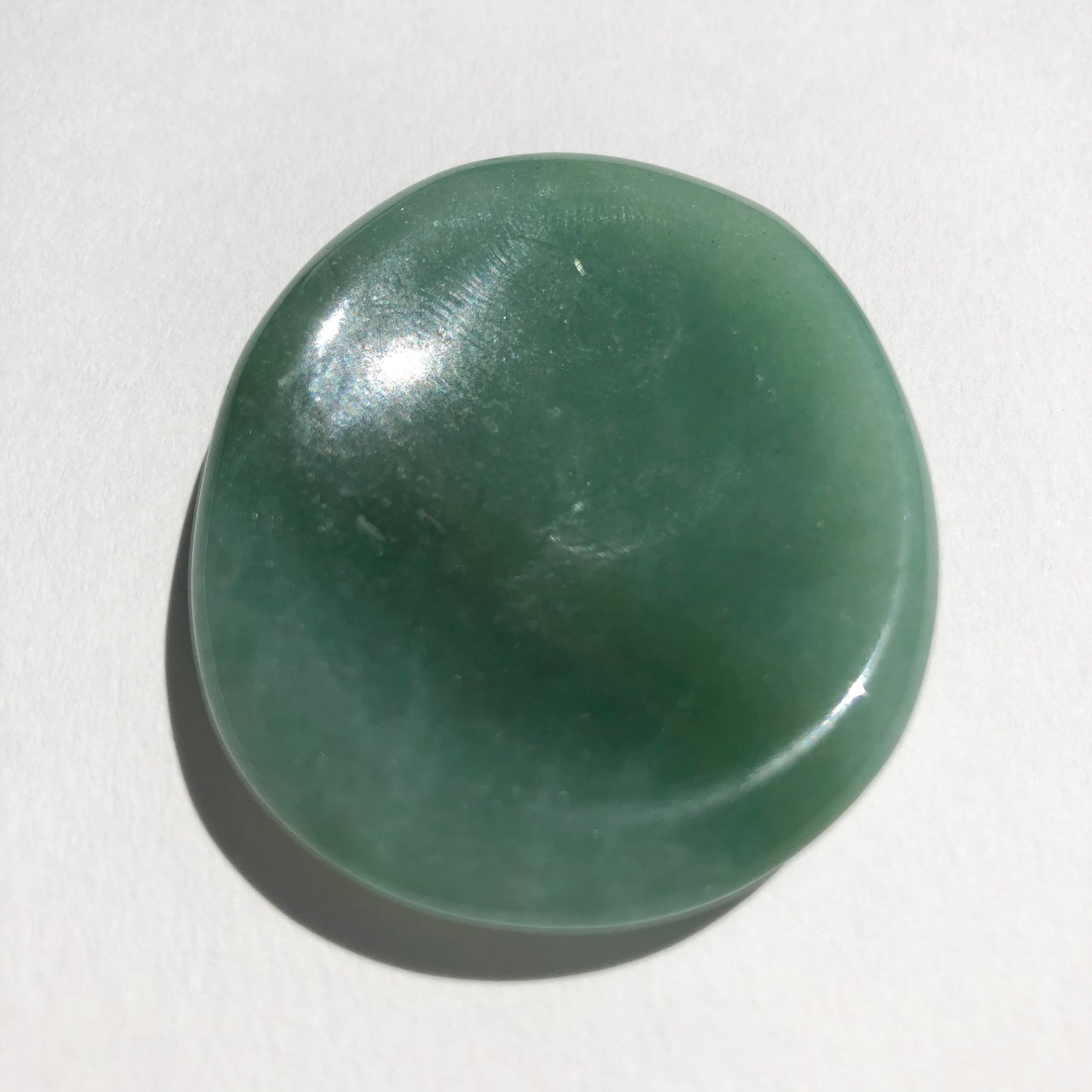 Adventurine worry stone